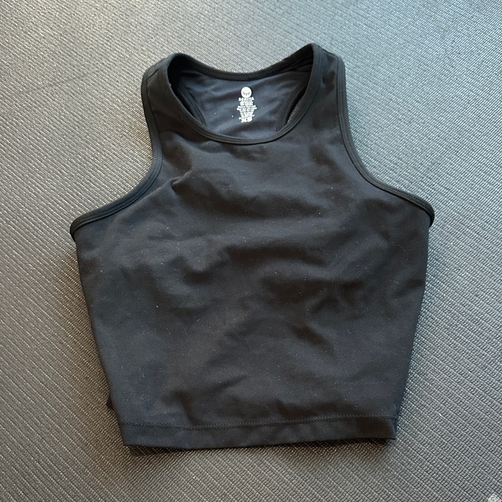 💜5 for $25 Senita Athletics Black Crop Top